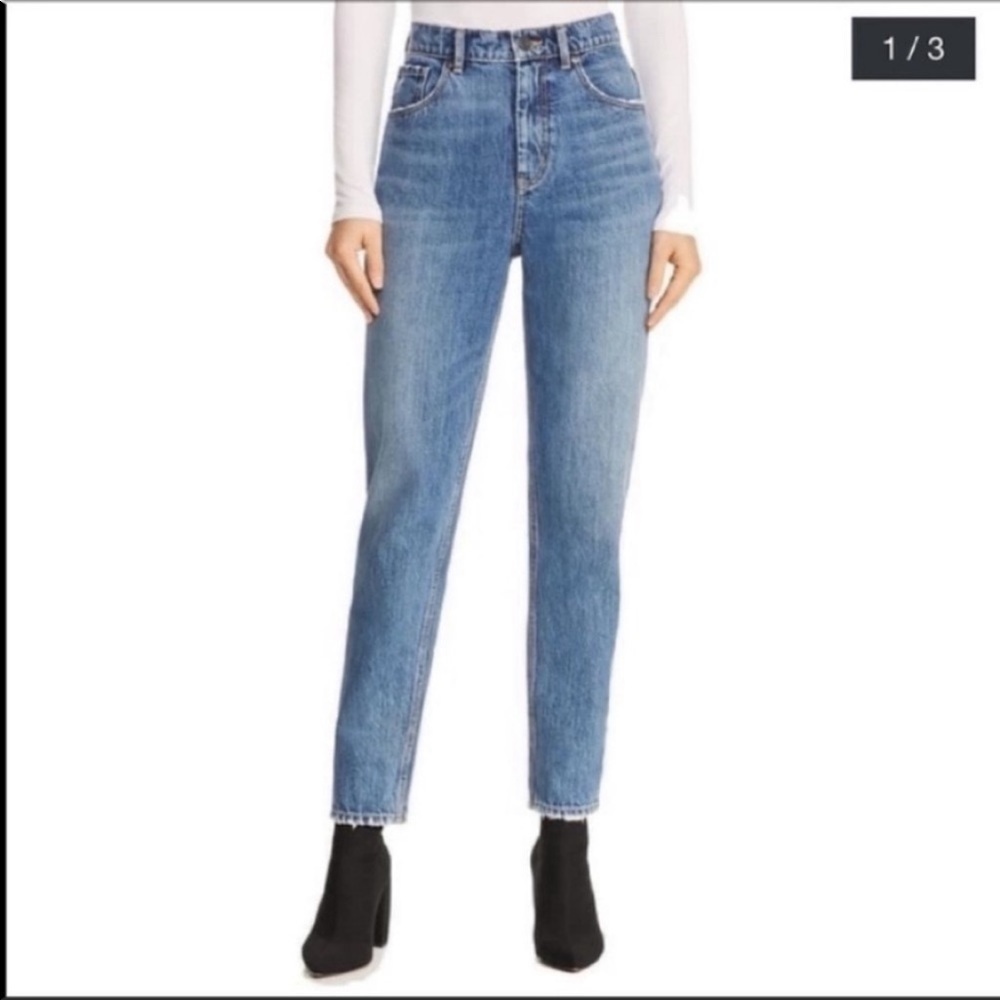 Rebecca Taylor Denim Jeans High Waist  25 Stretch La Vie Ankle Cropped